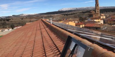 El pueblo de Ferreruela práctica el autoconsumo gracias a las placas fotovoltaicas instaladas por Levitec