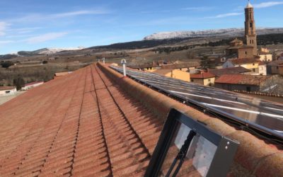 El pueblo de Ferreruela práctica el autoconsumo gracias a las placas fotovoltaicas instaladas por Levitec