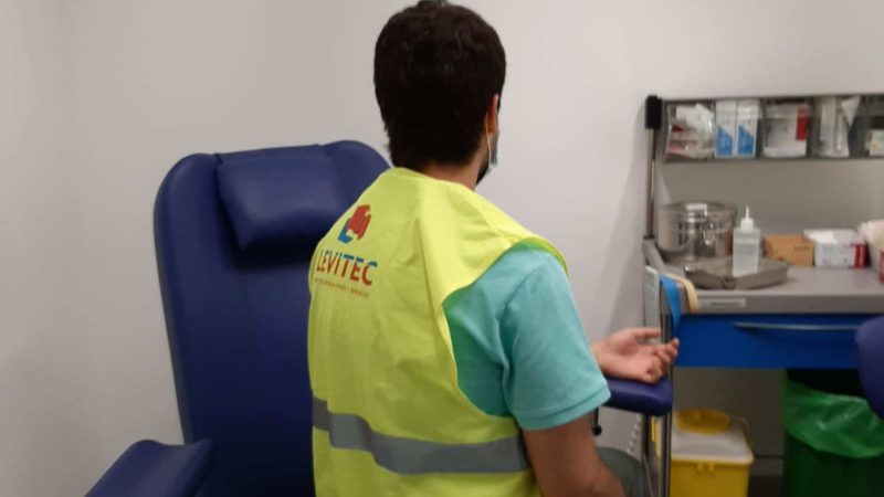Levitec realiza test Elisa a toda la plantilla para garantizar la seguridad de los trabajadores