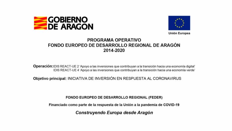 Programa operativo Fondo Europeo de Desarrollo regional de Aragón 2014-2020