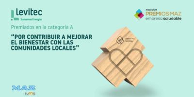Levitec recibe el Premio MAZ Empresa Saludable en la categoría de Gran Empresa